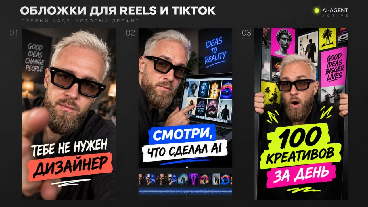 AI-дизайн: Reels