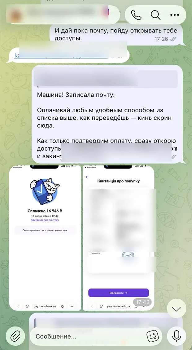 AI-продавец: До оплаты